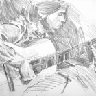 Flamenco guitarist #61