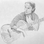 Classical guitarist #7