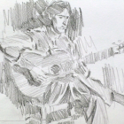 Flamenco guitarist #37