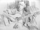 Classical guitarist #1