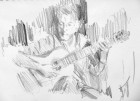Classical guitarist #10