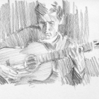 Flamenco guitarist #47