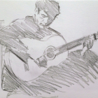 Flamenco guitarist #11