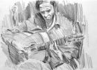 Flamenco guitarist #14