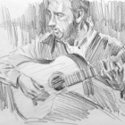 Flamenco guitarist #20