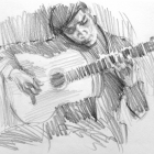 Flamenco guitarist #26