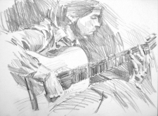 Flamenco guitarist #61
