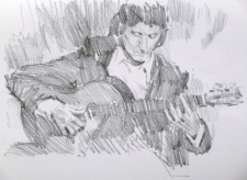 Flamenco guitarist #5