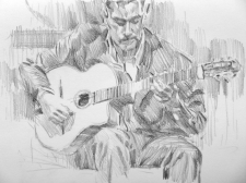 Acoustic guitarist #1