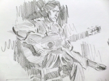 Flamenco guitarist #37