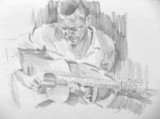 Flamenco guitarist #2