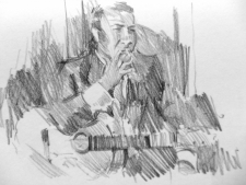 Flamenco guitarist #38