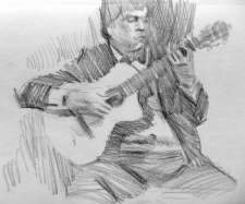 Flamenco guitarist #39