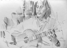 Flamenco guitarist #6