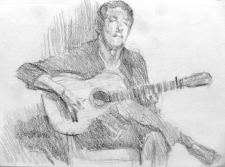 Flamenco guitarist #51