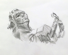 Flamenco guitarist #40