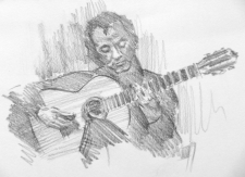 Flamenco guitarist #41