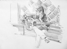 Flamenco guitarist #44