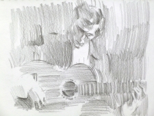 Flamenco guitarist #45