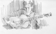 Flamenco guitarist #47