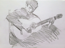 Flamenco guitarist #11
