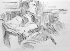 Flamenco guitarist #17