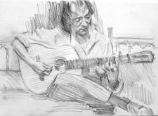 Flamenco guitarist #18