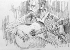 Flamenco guitarist #20