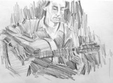 Flamenco guitarist #21