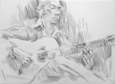 Flamenco guitarist #22