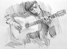 Flamenco guitarist #26