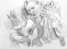 Flamenco guitarist #27
