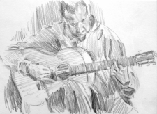Flamenco guitarist #29