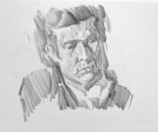 Head study - Paco de Lucia