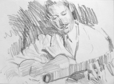 Jazz guitarist - Django Reinhardt