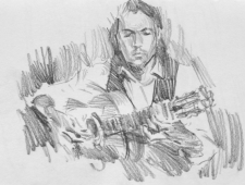 Flamenco guitarist #33
