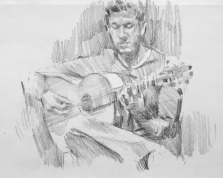 Flamenco guitarist #34